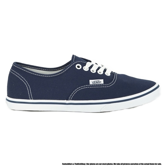 vans authentic lo pro navy
